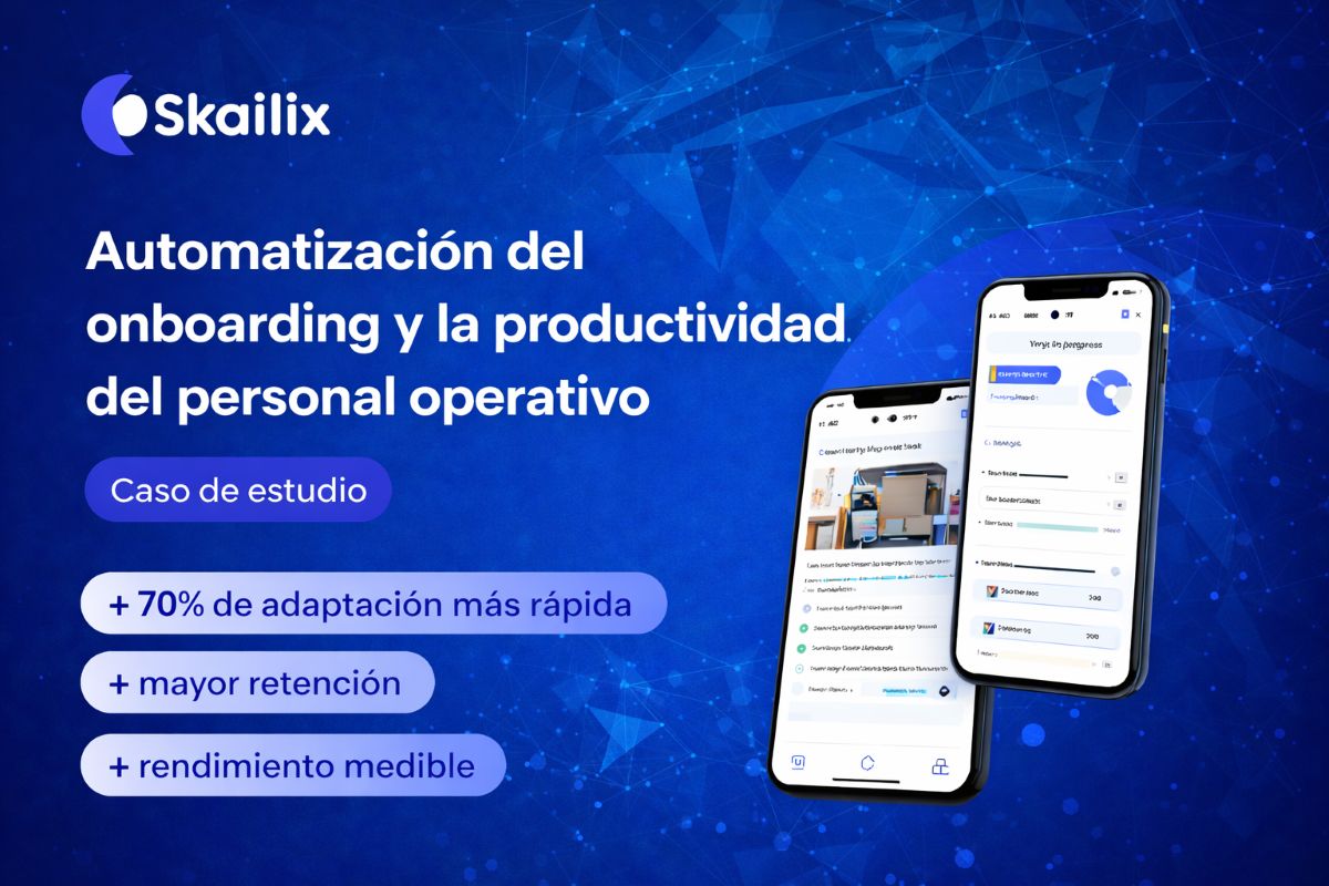 Portada del caso de la plataforma de formación white-label Skailix